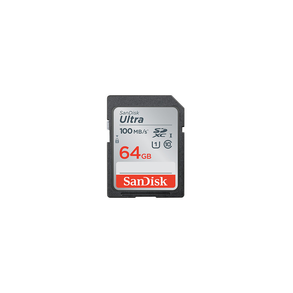 Carte mémoire SanDisk Ultra SDHC / 64 GO / CLASS 10