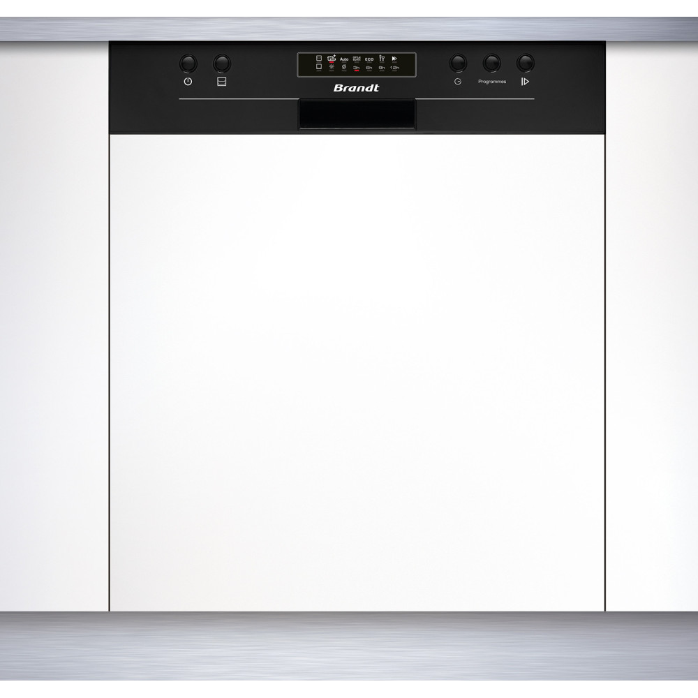 Lave Vaisselle Encastrable BRANDT BDB424LB / 14 Couverts / Noir + Livraison Gratuite + Blender 2en1 400W Offert