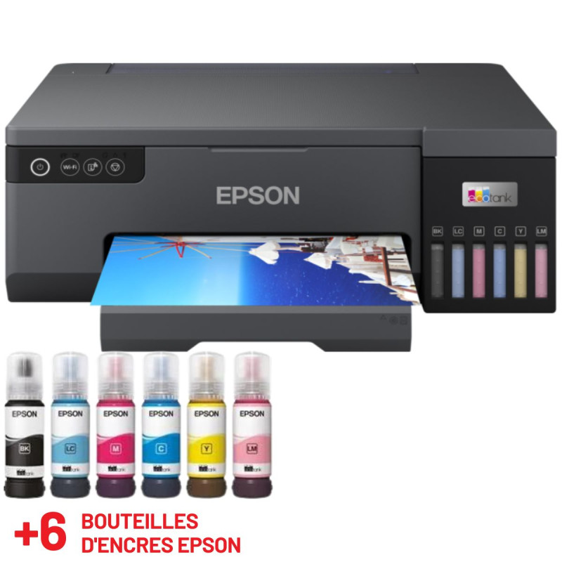 Imprimante à Réservoir Intégré EPSON ECOTANK L8050