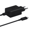 Adaptateur secteur Samsung 45W USB-C Avec câble Type C / Noir