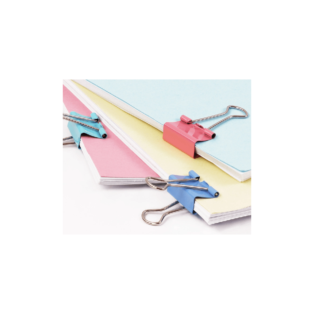 CLIPS COULEUR BOITE DE 24 / 41mm