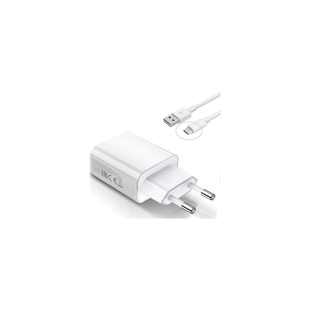 CHARGEUR SMART SERIES USB 2.4 A  + CABLE TYPE C