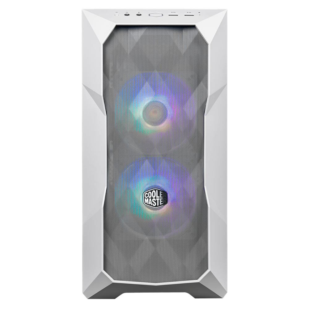 Boîtier Gamer Cooler Master MasterBox TD300 MESH Mini-tour / White