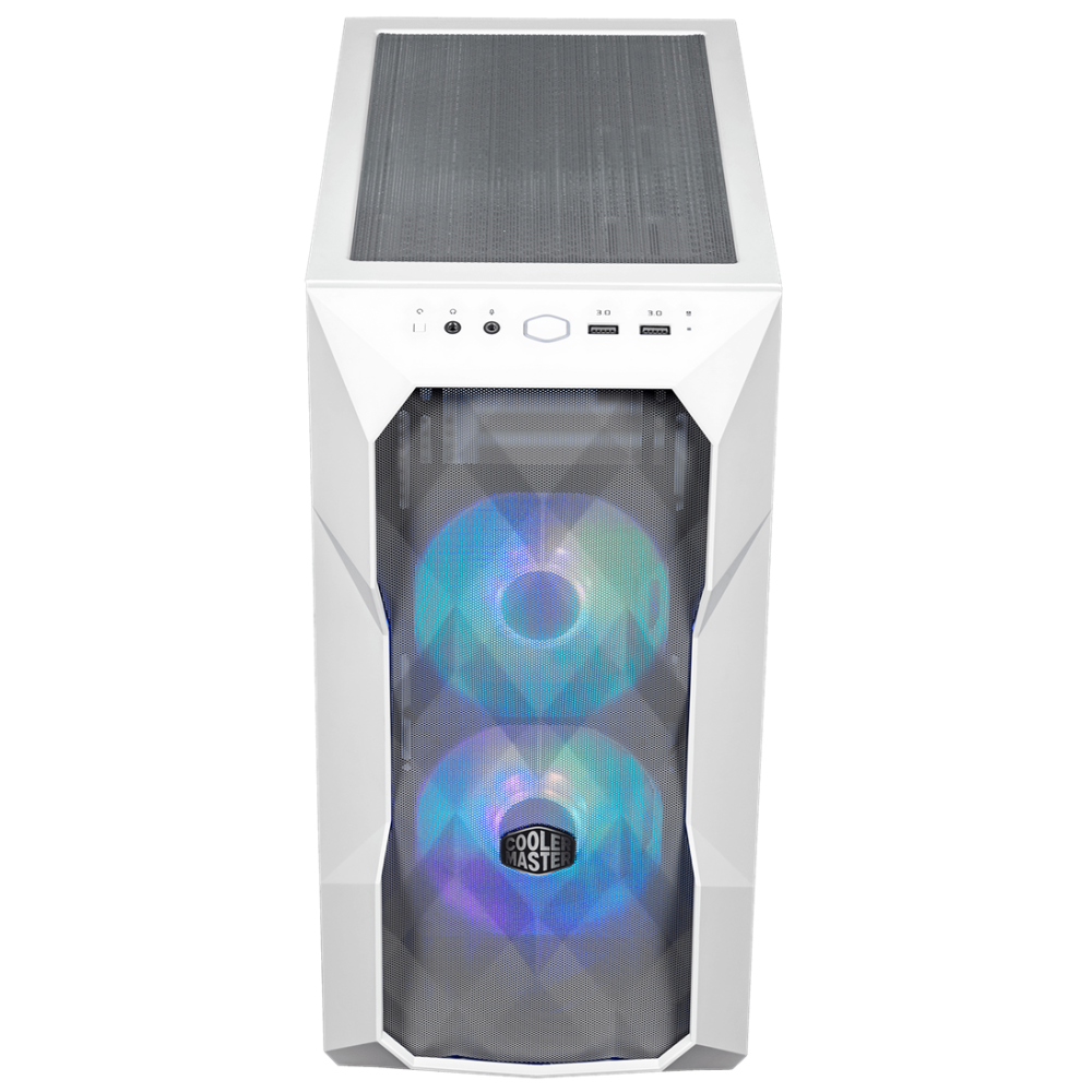 Boîtier Gamer Cooler Master MasterBox TD300 MESH Mini-tour / White