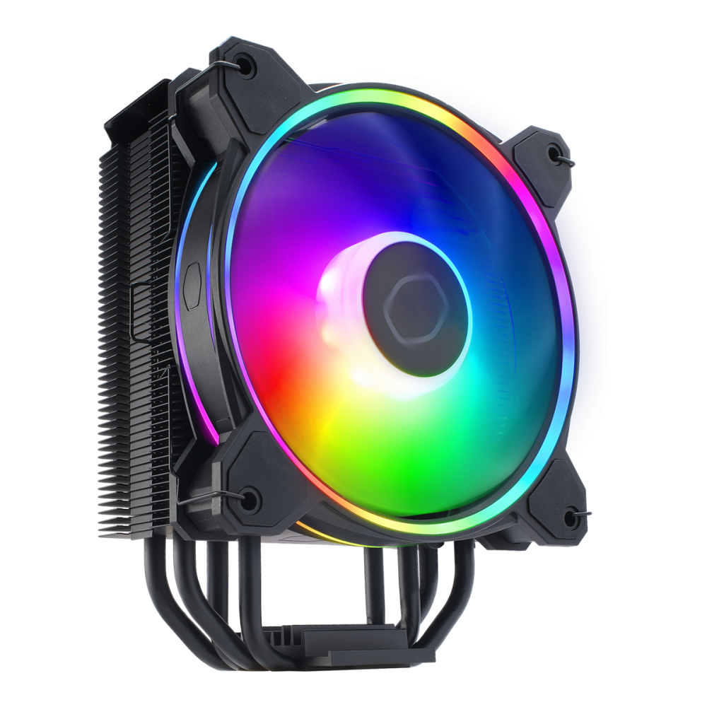 Ventilateur de processeur Cooler Master HYPER 212 HALO ARGB / Noir