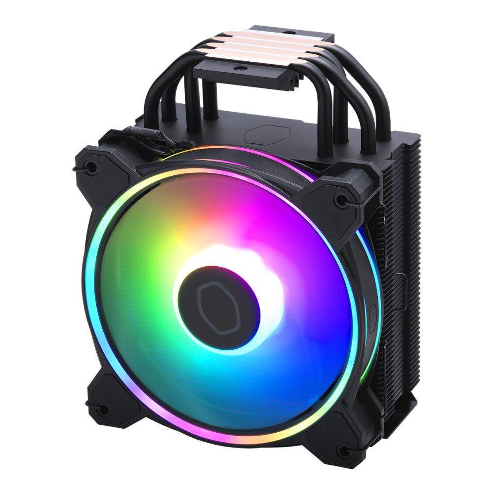 Ventilateur de processeur Cooler Master HYPER 212 HALO ARGB / Noir