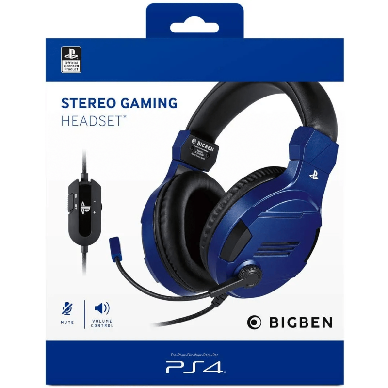CASQUE MICRO GAMER POUR PS4™, PC, MAC ET APPAREILS MOBILE OFFICIEL SONY