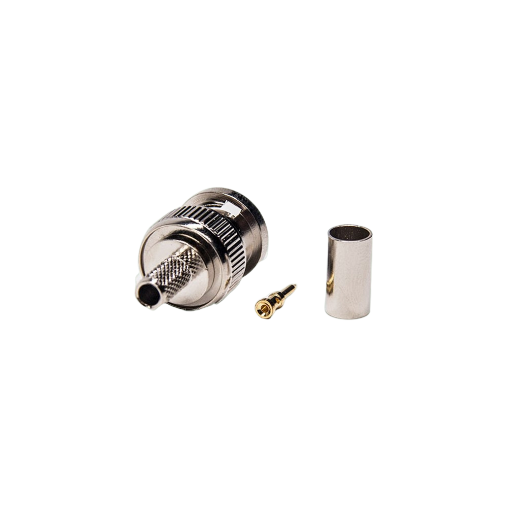 Connecteur BNC à sertir pour câble coaxial