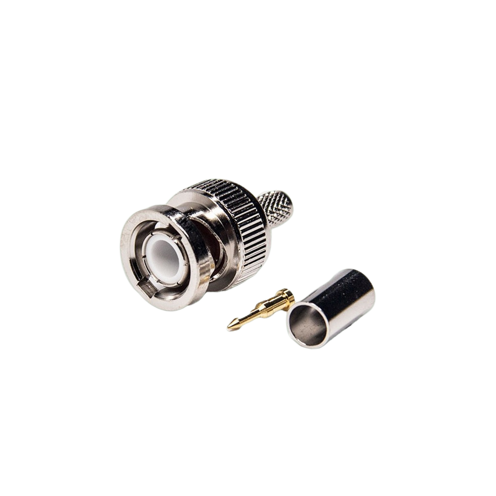 Connecteur BNC à sertir pour câble coaxial