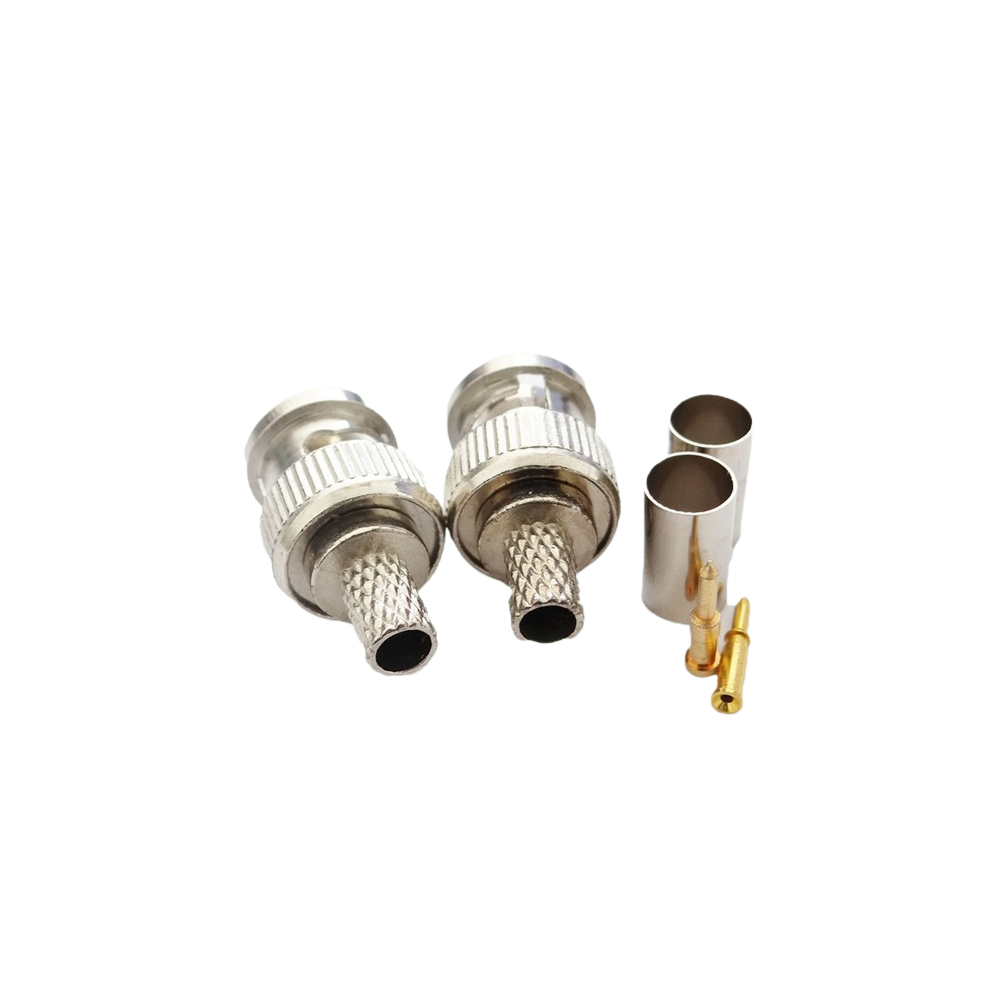 Connecteur BNC à sertir pour câble coaxial