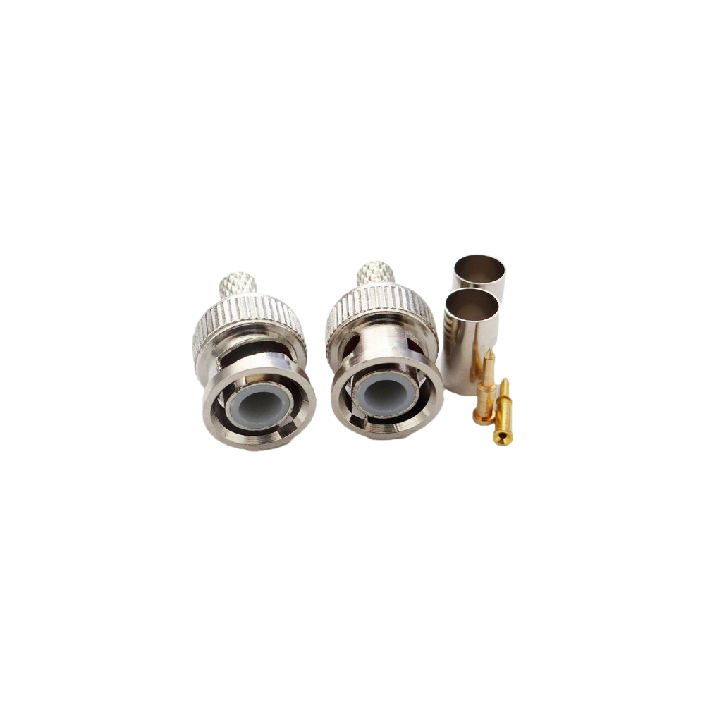 Connecteur BNC à sertir pour câble coaxial