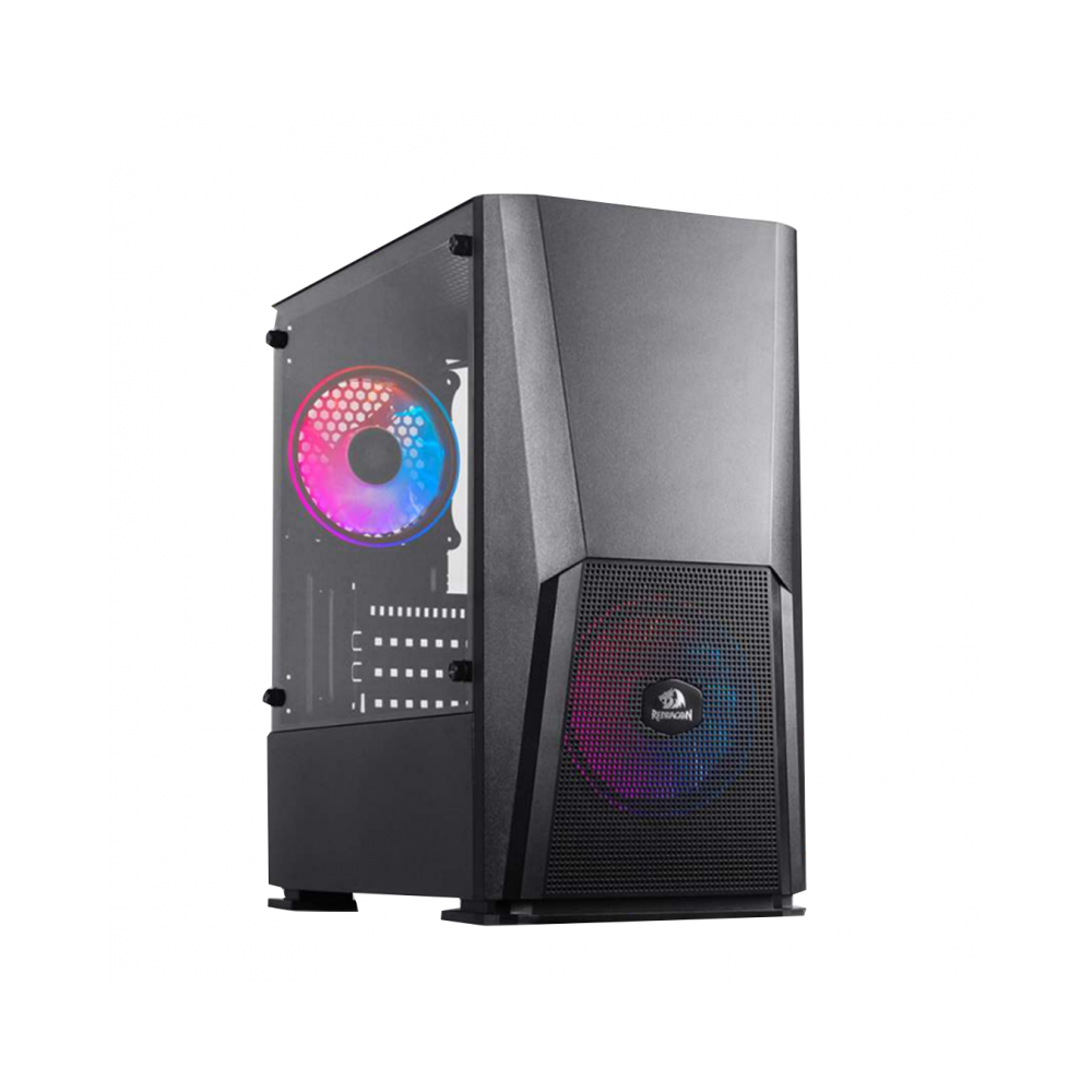 Boîtier Gamer REDRAGON RINOS GC-590 M-ATX / 2 FAN ARGB / Noir