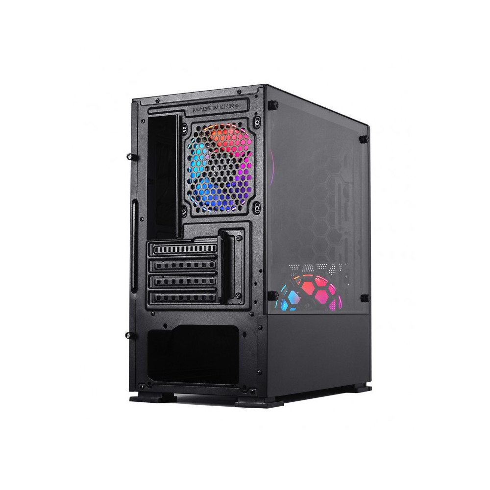 Boîtier Gamer REDRAGON RINOS GC-590 M-ATX / 2 FAN ARGB / Noir