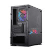 Boîtier Gamer REDRAGON RINOS GC-590 M-ATX / 2 FAN ARGB / Noir