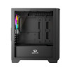 Boîtier Gamer REDRAGON PAKTIS 2B GC-560 M-ATX / 3 FAN ARGB / Noir