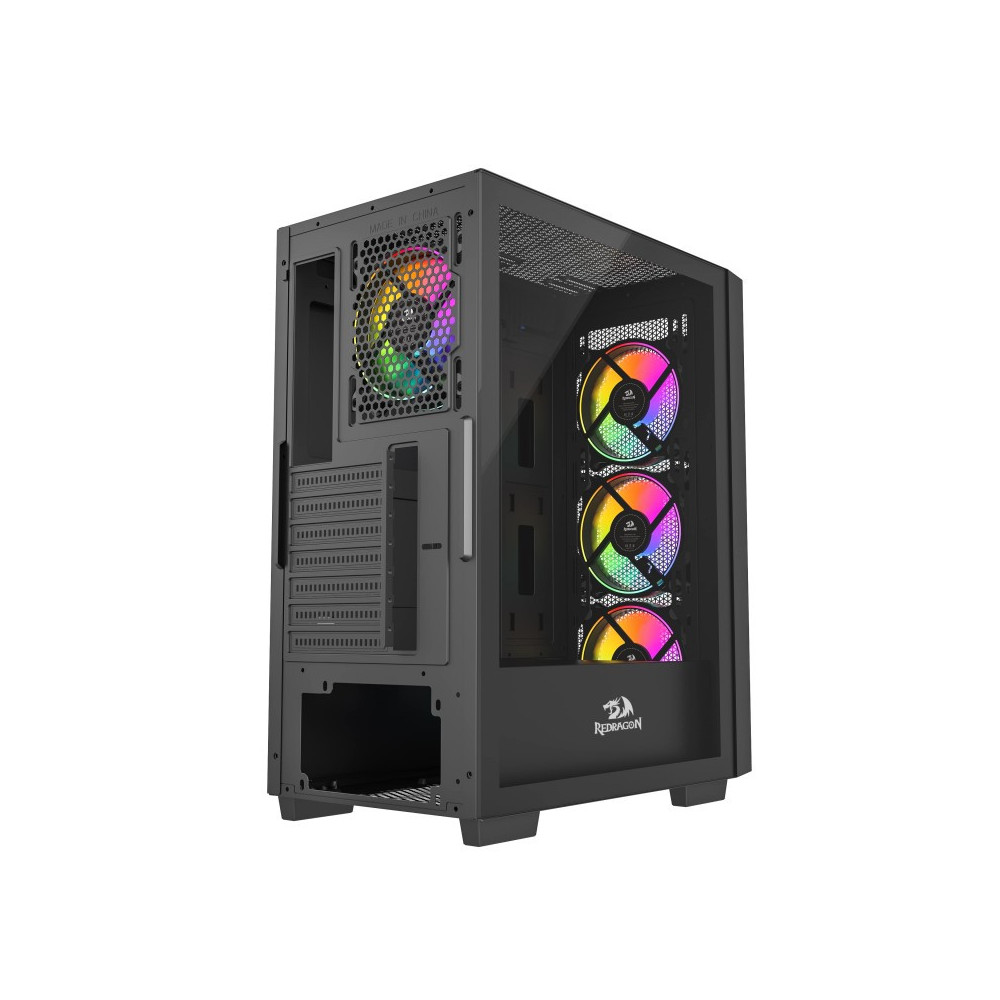 Boîtier Gamer REDRAGON PAKTIS 3 GC-620 ATX / 3 FAN ARGB / Noir