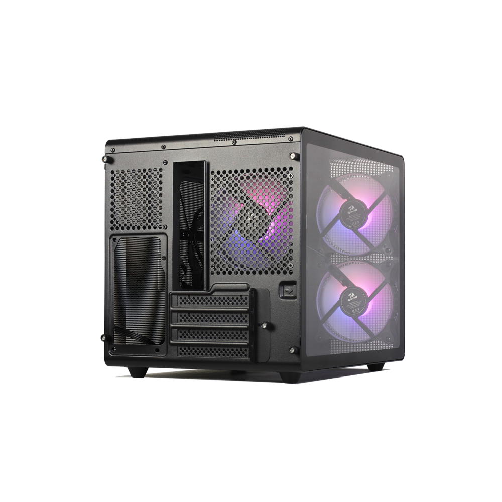 Boîtier Gamer REDRAGON PAGOS 1 GC-570 M-ATX / 3 FAN ARGB / Noir