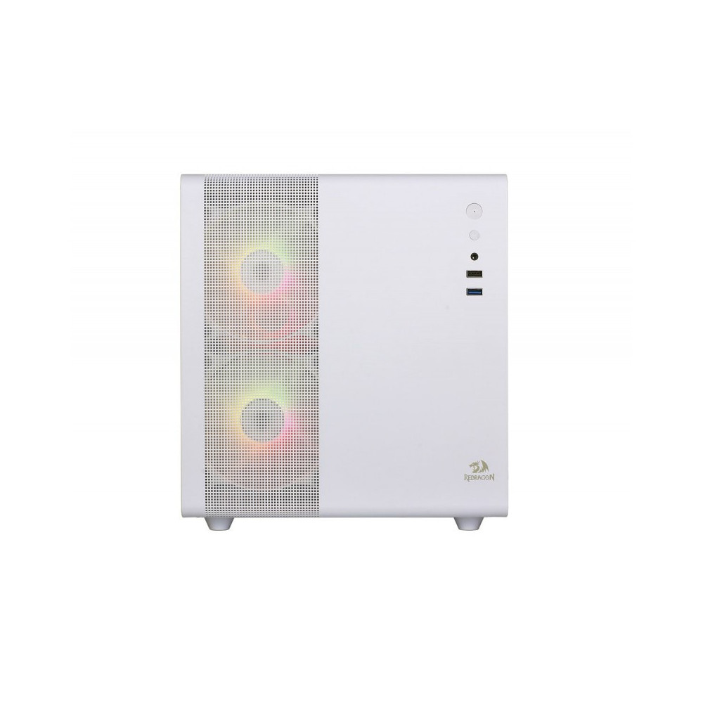 Boîtier Gamer REDRAGON PAGOS 1 GC-570 M-ATX / 3 FAN ARGB / Blanc