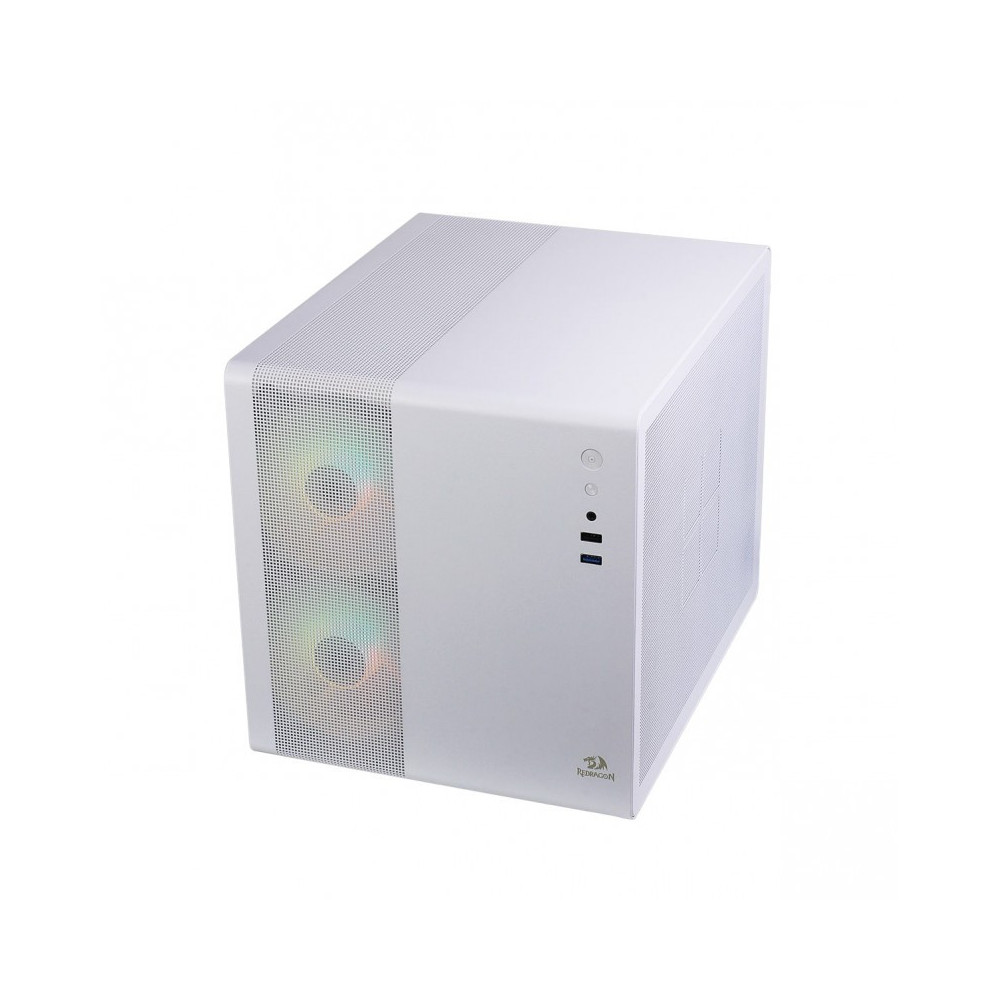 Boîtier Gamer REDRAGON PAGOS 1 GC-570 M-ATX / 3 FAN ARGB / Blanc