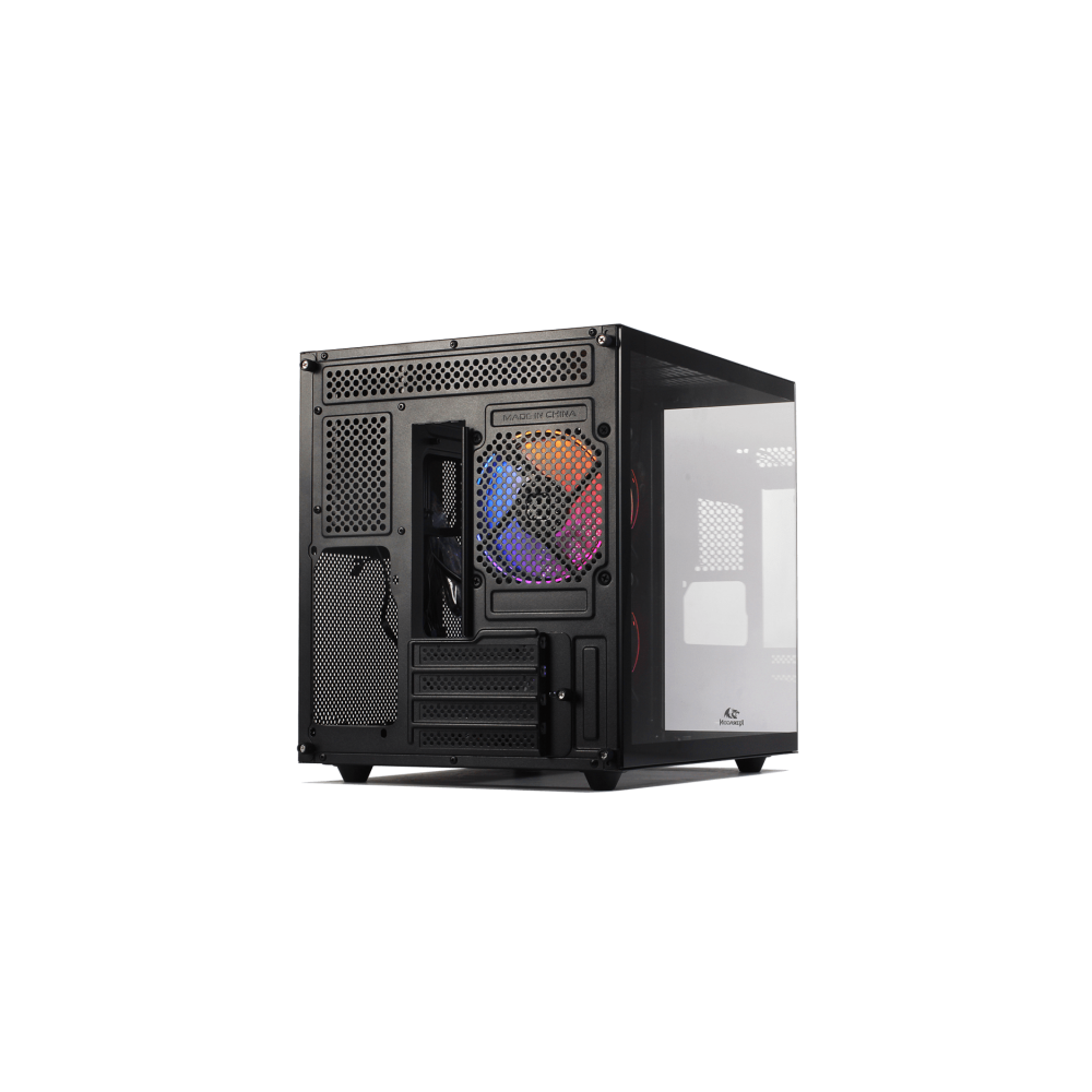 Boîtier Gamer REDRAGON PAGOS 2 GC-580 M-ATX / 3 FAN ARGB / Noir