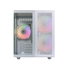 Boîtier Gamer REDRAGON PAGOS 2 GC-580 M-ATX / 3 FAN ARGB / Blanc