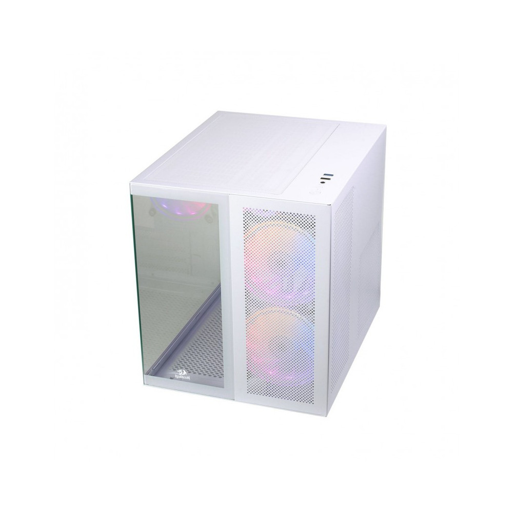 Boîtier Gamer REDRAGON PAGOS 2 GC-580 M-ATX / 3 FAN ARGB / Blanc