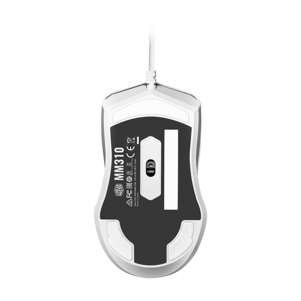 Souris Gaming Filaire Cooler Master MM310 RGB / Blanc