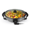 POELE ÉLECTRIQUE TRISTAR PZ-2964 / AVEC COUVERCLE 40 CM / 1500W / NOIR