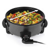 POÊLE ÉLECTRIQUE XL TRISTAR PZ-9135 / 2 compartiments / COUVERCLE 30 CM / 1500W / NOIR
