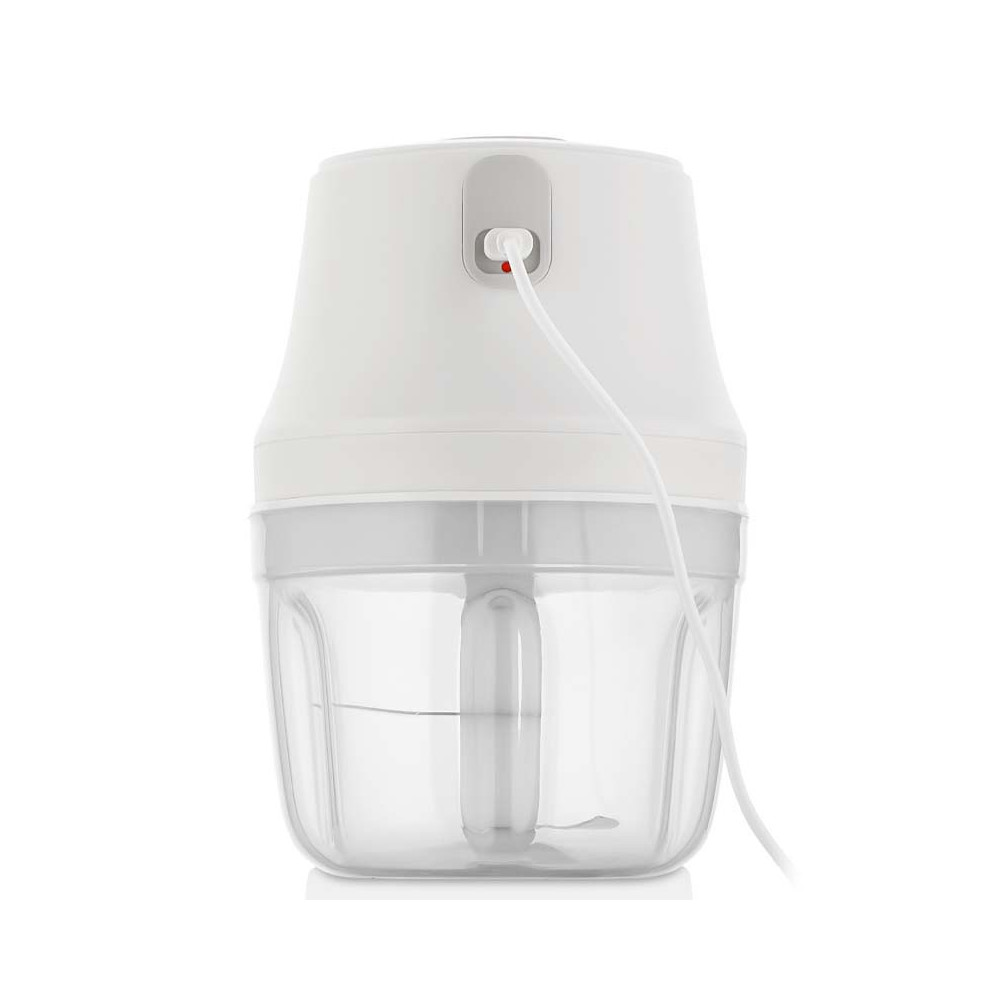MINI HACHOIR RECHARGEABLE KIWI KC-8203 / 1500W  / BLANC