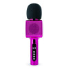 MICROPHONE BLUETOOTH 2 EN 1 KARAOKÉ  ET ENCEINTE PARTY AVEC EFFETS LUMINEUX BIGBEN / 15W / ROSE