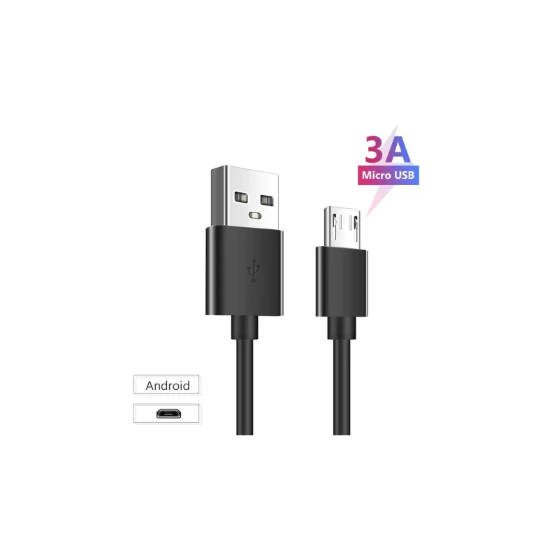 CABLE DE CHARGE USB DYNAMIC FAST CHARGE 3A /1M MICRO USB