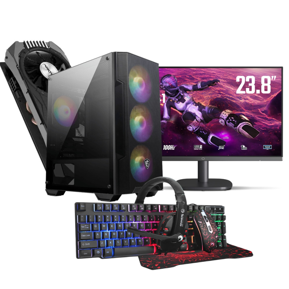 Pc de bureau Gamer SPECIAL / Ryzen 5 3600 / GTX 1660Ti 6G / 16 Go