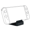 STATION DE RECHARGE + HDMI POUR NINTENDO SWITCH / Noir
