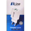 Chargeur Ports USB + Type C 20W Avec Cable Type C / Blanc
