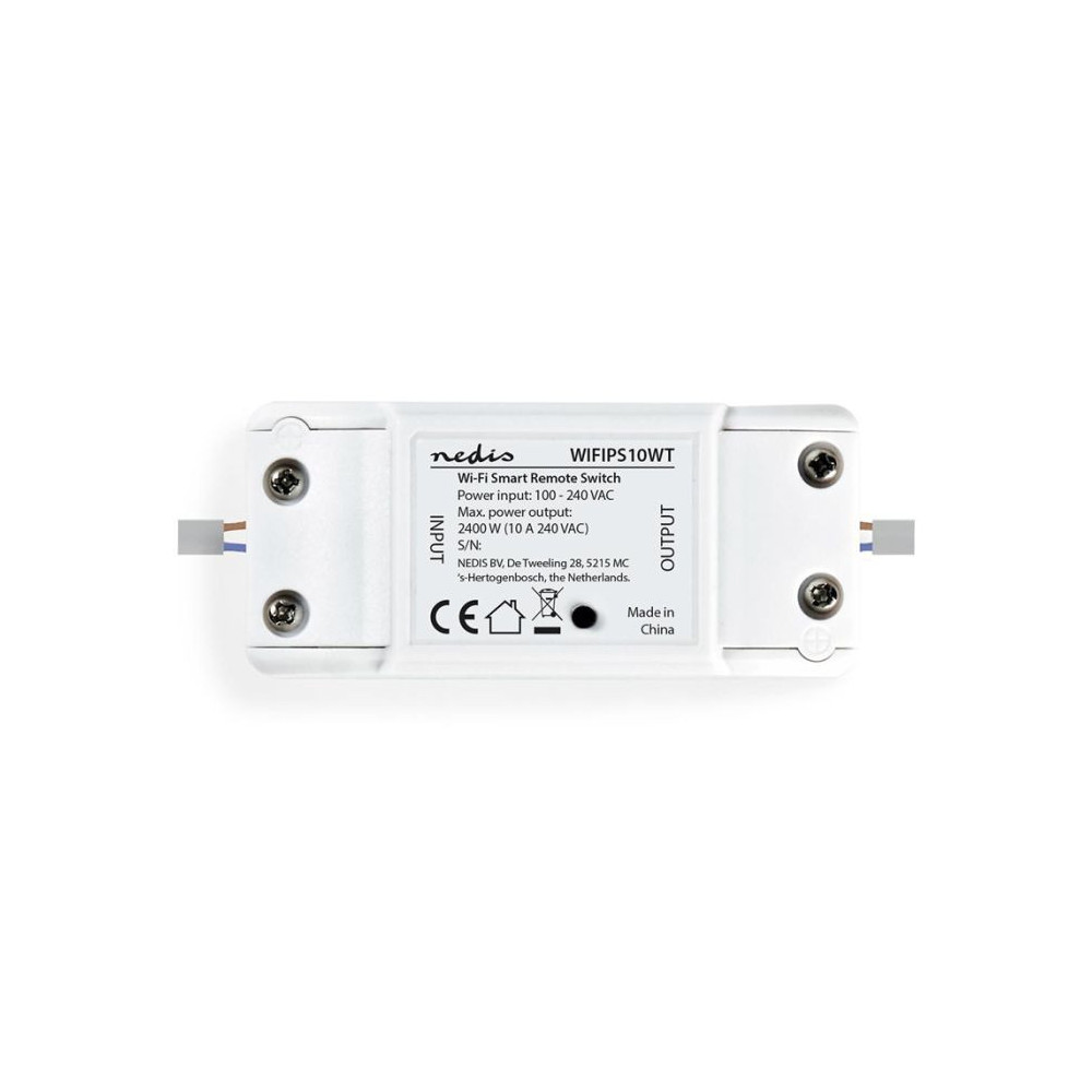 INTERRUPTEUR D'ALIMENTATION SMARTLIFE WI-FI NEDIS / 2400W