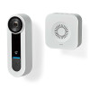 Sonnette vidéo SmartLife Wi-Fi / Avec détecteur de mouvement / Blanc
