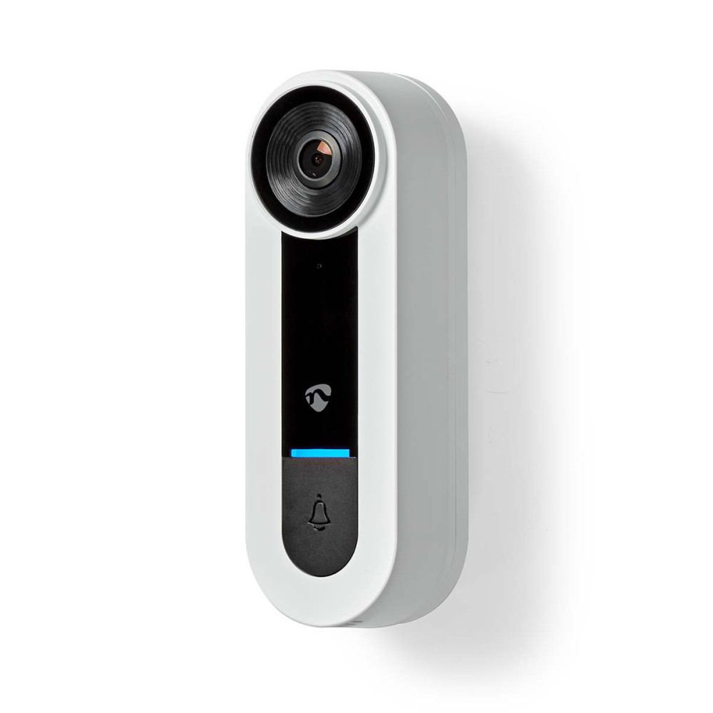 Sonnette vidéo SmartLife Wi-Fi / Avec détecteur de mouvement / Blanc