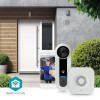 Sonnette vidéo SmartLife Wi-Fi / Avec détecteur de mouvement / Blanc