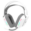 MICRO CASQUE GAMER SANS FIL AQIRYS ALYA STÉRÉO 3D - BLANC