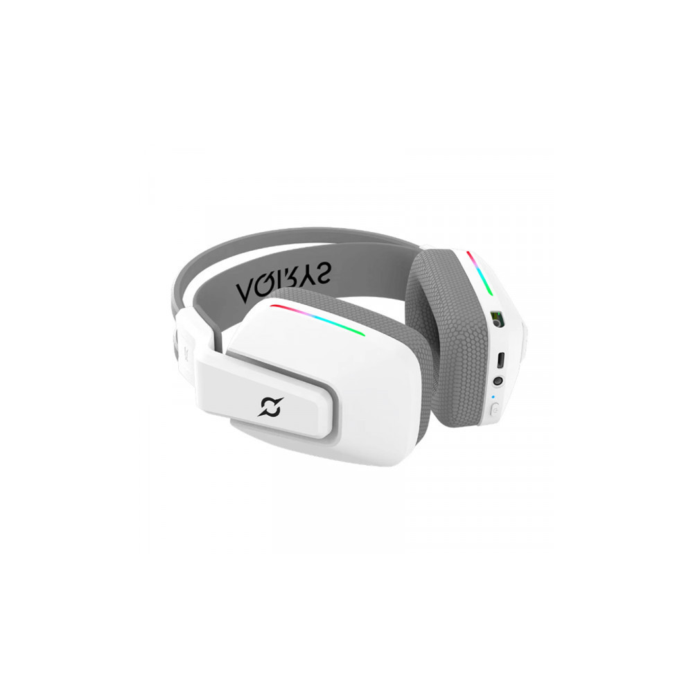 MICRO CASQUE GAMER SANS FIL AQIRYS ALYA STÉRÉO 3D - BLANC