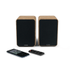 SET 2 ENCEINTES BOIS CLAIR THOMSON 100 Watts