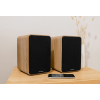 SET 2 ENCEINTES BOIS CLAIR THOMSON 100 Watts