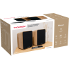 SET 2 ENCEINTES BOIS CLAIR THOMSON 100 Watts
