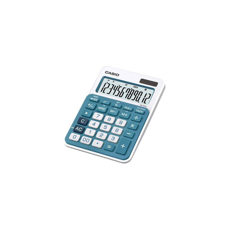 Calculatrice Casio MS-20NC-BU / Bleu
