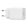 CHARGEUR KSIX Port USB-A pour iPhone avec Câble USB-A 2.4A vers Lightning 1 m/ 12W / BLANC