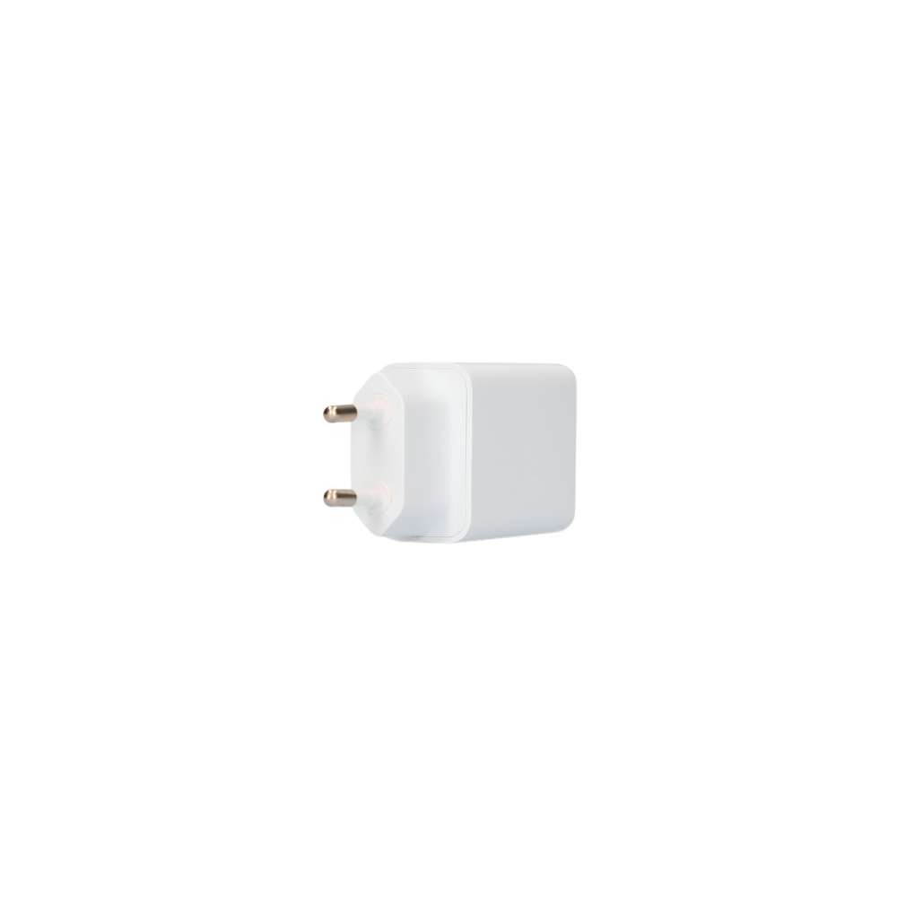CHARGEUR KSIX Port USB-A pour iPhone avec Câble USB-A 2.4A vers Lightning 1 m/ 12W / BLANC
