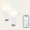 2 LAMPES KSIX SMART / WIFI / 5,5W / LED CULOT GU10 CCT