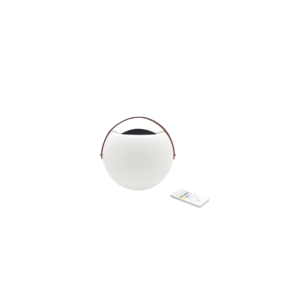 LAMPE BUBBLE AVEC ENCEINTE BLUETOOTH KSIX BXLAMP01/ 5W / Blanc