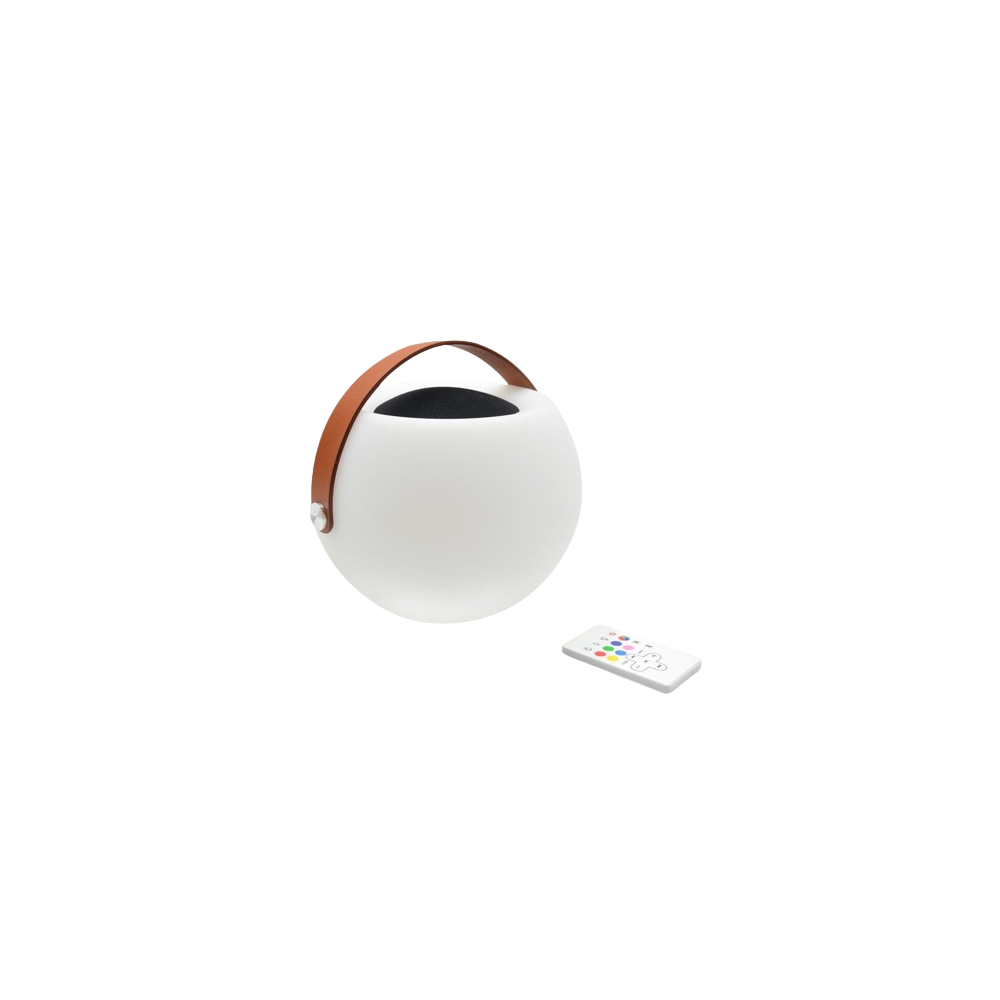 LAMPE BUBBLE AVEC ENCEINTE BLUETOOTH KSIX BXLAMP01/ 5W / Blanc
